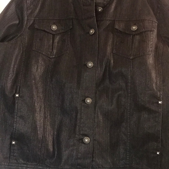 Chico’s Denim Jacket - Picture 3 of 6
